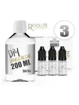 Pack Start DIY base 200ml de Révolute