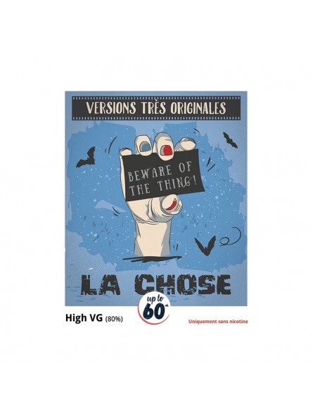 La Chose, 20/80 50ml, Le French Liquide La Chose, 20/80 50ml, Le French Liquide
