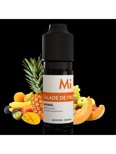 MiNiMAL - Salade de fruits, sels de nicotine MiNiMAL - Salade de fruits, sels de nicotine