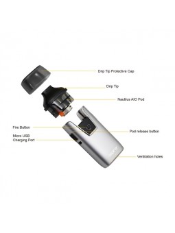 Pod Nautilus AIO 1000mA/h
