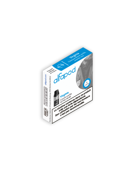 Pods Virginia (2x1.9ml) Alfapod Alfaliquid Pods Virginia (2x1.9ml) Alfapod Alfaliquid