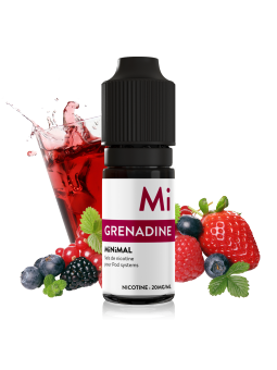 MiNiMAL - Grenadine, sels de nicotine