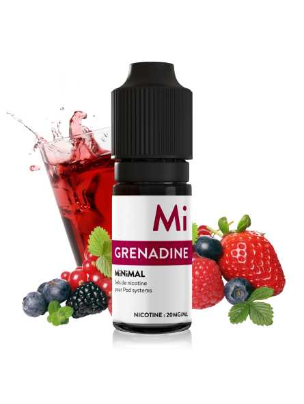 MiNiMAL - Grenadine, sels de nicotine