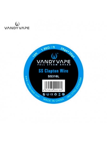 Clapton Wire SS316L Vandy Vape Clapton Wire SS316L Vandy Vape